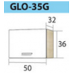GLOBAL pakabinama spintelė GLO-35G GLOBAL pakabinama spintelė GLO-35G