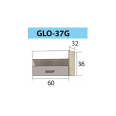 GLOBAL pakabinama spintelė GLO-37G