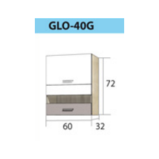GLOBAL pakabinama spintelė GLO-40G