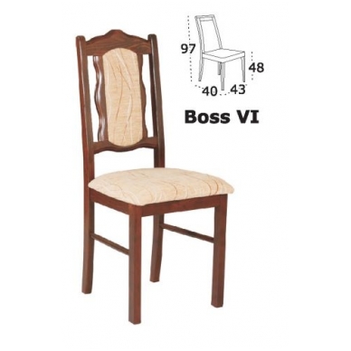 Kėdė medinė BOSS VI