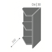 Pastatoma lentynėlė QUANTUM D6 30 Pastatoma lentynėlė QUANTUM D6 30