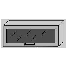 Pakabinama spintelė  PLATINUM  W4BS 90 MDF