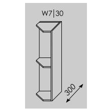 Pakabinama spintelė  PLATINUM  W7 30