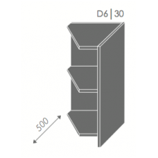 Pastatoma lentynėlė QUANTUM  D6 30