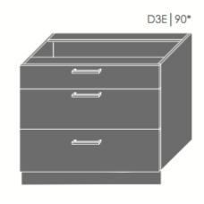 Pastatoma spintelė  PLATINUM D3E90