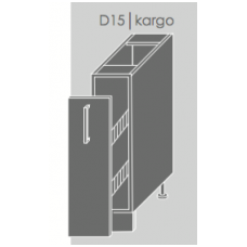 Pastatoma spintelė QUANTUM  D/15+ cargo