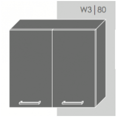 Pakabinama spintelė QUANTUM W3 80