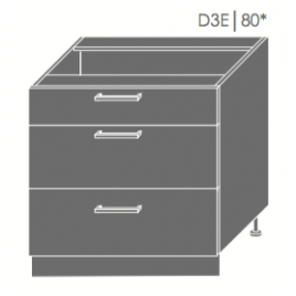 Pastatoma spintelė QUANTUM D3E80 Pastatoma spintelė QUANTUM D3E80