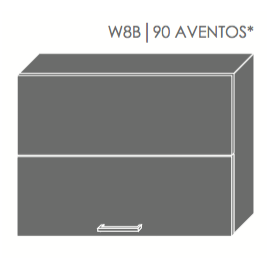 Pakabinama spintelė QUANTUM W8B 90 AV Pakabinama spintelė QUANTUM W8B 90 AV