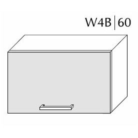 Pakabinama spintelė  PLATINUM  W4B 60
