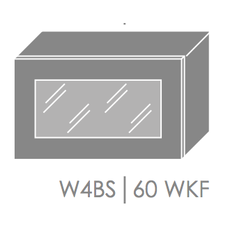 Pakabinama vitrina EMPORIUM W4bs 60 WKF Pakabinama vitrina EMPORIUM W4bs 60 WKF