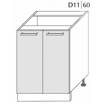Pastatoma spintelė PLATINUM D11 60 Pastatoma spintelė PLATINUM D11 60