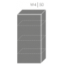 Pakabinama spintelė QUANTUM W4 50 Pakabinama spintelė QUANTUM W4 50