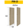 PREMIO šoninė plokštė PM-D PREMIO šoninė plokštė PM-D