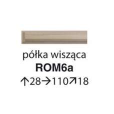 ROMA lentyna ROM/6