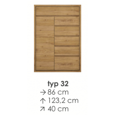 SHETLAND komoda TYP32