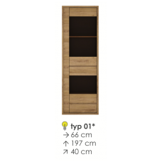 SHETLAND vitrina TYP01
