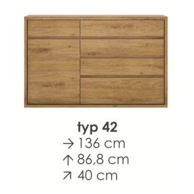 SHETLAND komoda TYP42