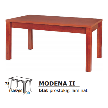Stalas medinis MODENA II Stalas medinis MODENA II