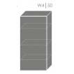 TITANIUM pakabinama spintelė W4 50