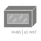 TITANIUM pakabinama spintelė W4Bs/60 WKF TITANIUM pakabinama spintelė W4Bs/60 WKF