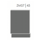 TITANIUM įmontuojamos durelės indaplovei ZM 57/45 TITANIUM įmontuojamos durelės indaplovei ZM 57/45