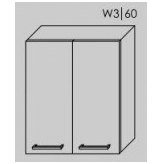 TITANIUM pakabinama spintelė W3/60 TITANIUM pakabinama spintelė W3/60